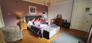 Capercaillie king double room with mountian view